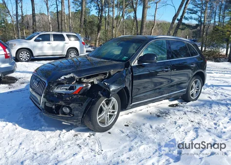 2015 Audi Q5 2.0T Premium z USA, uszkodzony, nr VIN WA1LFAFP3FA060017